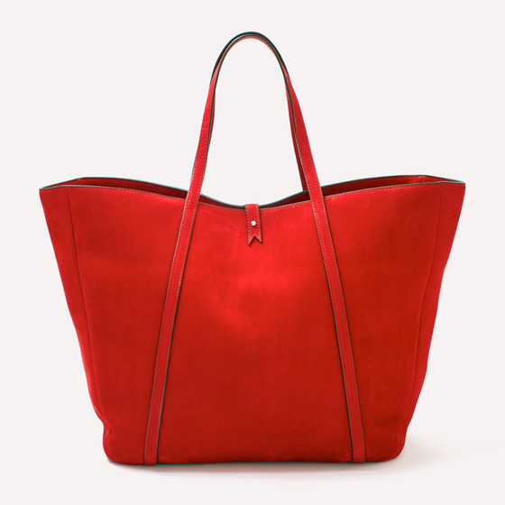 Feuillade L, taurillon nubuck feu