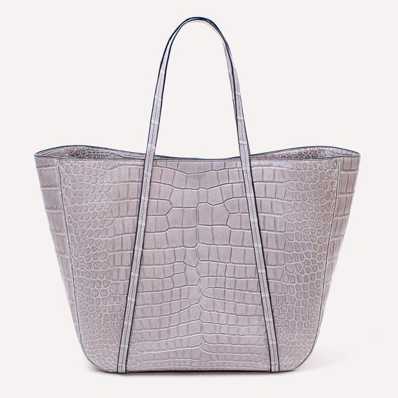 Feuillade L, crocodile gris