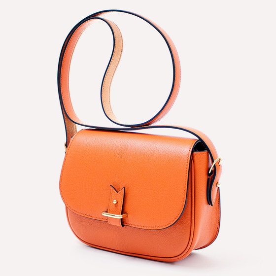 Rohan S, chèvre orange, finitions or jaune