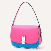 Rohan S - Chèvre fuchsia, bleu électrique et blanc